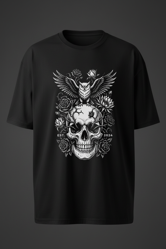 Dark Skull Black Tee